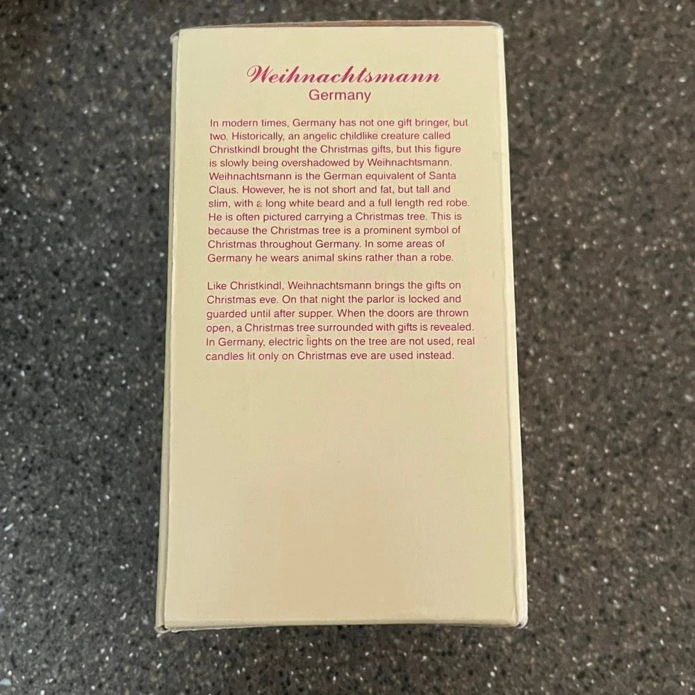 Vintage Weihnachtsmann Germany figurine w/ box - Picture 4 of 6